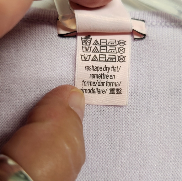 Victoria's Secret/ Light Purple Cardigan - Picture 4 of 6